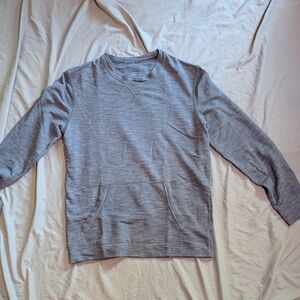 Converse‎ Gray Long Sleeve Men's Tee